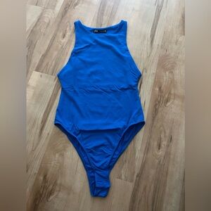 Zara blue bodysuit